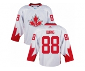 Men Adidas Team Canada #88 Brent Burns White 2016 World Cup Ice Hockey Jersey