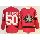 Men's Canada Hockey #50 Connor McDavid Red Stitched Jersey Men's Canada Hockey #50 Connor McDavid Red Stitched Jersey