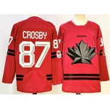 Men's Canada Hockey #87 Sidney Crosby Red Stitched Jersey Men's Canada Hockey #87 Sidney Crosby Red Stitched Jersey