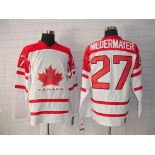 nhl team canada #27 niedremayer 2010 olympic white