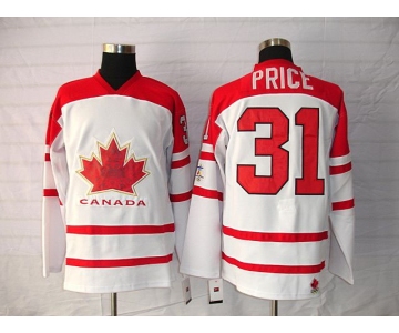 nhl team canada #31 price 2010 olympic white