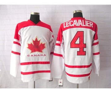 nhl team canada #4 lecavalier 2010 olympic white