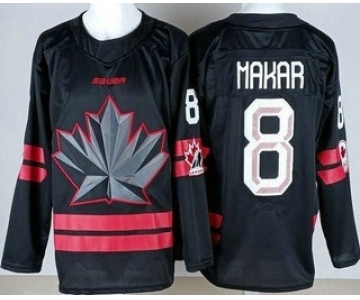 Youth Canada #8 Cale Makar Black 2026 Olympics Authentic Jersey