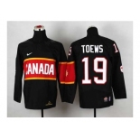 youth nhl jerseys team canada #19 toews black[2014 winter olympics]