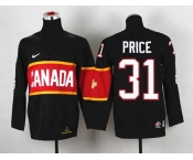 youth nhl jerseys team canada #31 price black[2014 winter olympics]
