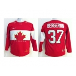 youth nhl jerseys team canada #37 bergeron red[2014 winter olympics]
