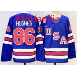 Men's USA #15 Noah Hanifin Blue 2025-2026 Stitched Jersey Men's USA #15 Noah Hanifin Blue 2025-2026 Stitched Jersey