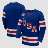 Men's USA Blank Royal 2026 Stitched Jersey Men's USA Blank Royal 2026 Stitched Jersey