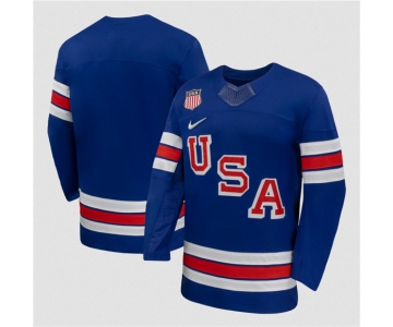 Men's USA Blank Royal 2026 Stitched Jersey