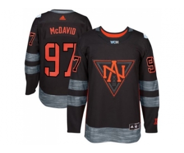 Team North America #97 Connor McDavid Black 2016 World Cup Stitched NHL Jersey
