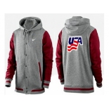NHL Team USA Olympic Logo Pullover Hoodie 10