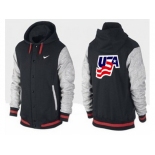 NHL Team USA Olympic Logo Pullover Hoodie 12
