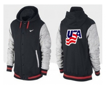 NHL Team USA Olympic Logo Pullover Hoodie 12
