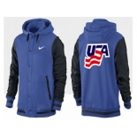 NHL Team USA Olympic Logo Pullover Hoodie 14