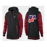 NHL Team USA Olympic Logo Pullover Hoodie 15