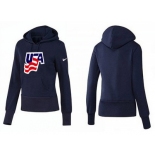NHL Women Team USA Olympic Logo Pullover Hoodie 10