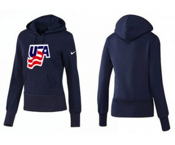 NHL Women Team USA Olympic Logo Pullover Hoodie 10