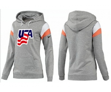 NHL Women Team USA Olympic Logo Pullover Hoodie 11
