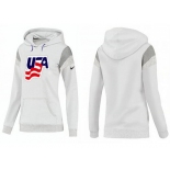 NHL Women Team USA Olympic Logo Pullover Hoodie 12