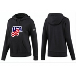 NHL Women Team USA Olympic Logo Pullover Hoodie 15