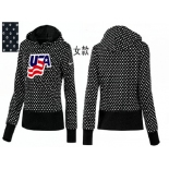 NHL Women Team USA Olympic Logo Pullover Hoodie 16