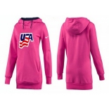 NHL Women Team USA Olympic Logo Pullover Hoodie 27
