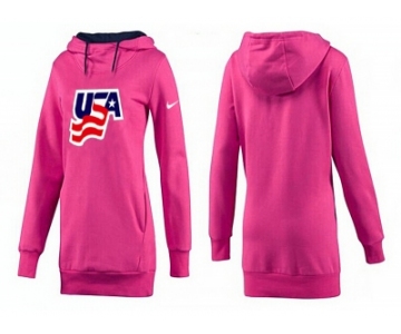 NHL Women Team USA Olympic Logo Pullover Hoodie 27