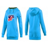 NHL Women Team USA Olympic Logo Pullover Hoodie 28