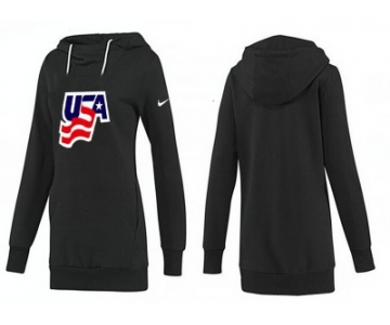 NHL Women Team USA Olympic Logo Pullover Hoodie 30