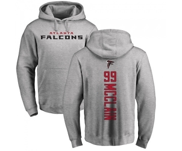 NFL Nike Atlanta Falcons #99 Terrell McClain Ash Backer Pullover Hoodie