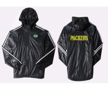 NFL Green Bay Packers dust coat trench coat windbreaker 13