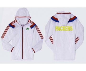 NFL Green Bay Packers dust coat trench coat windbreaker 14