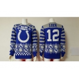 Nike Indianapolis Colts #12 Andrew Luck Sweater