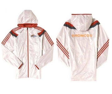 NFL Denver Broncos dust coat trench coat windbreaker 14