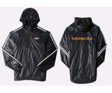 NFL Denver Broncos dust coat trench coat windbreaker 16