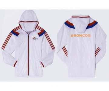 NFL Denver Broncos dust coat trench coat windbreaker 17