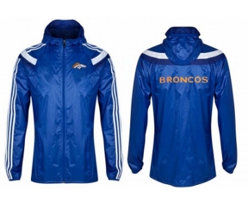 NFL Denver Broncos dust coat trench coat windbreaker 20