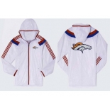 NFL Denver Broncos dust coat trench coat windbreaker 7