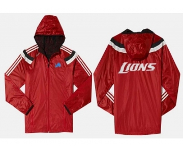 NFL Detroit Lions dust coat trench coat windbreaker 14