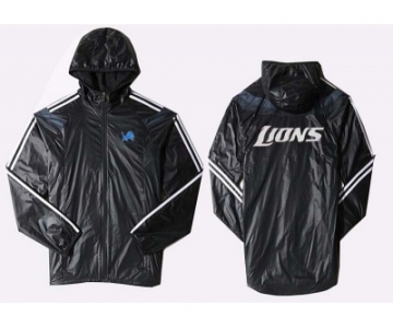 NFL Detroit Lions dust coat trench coat windbreaker 17