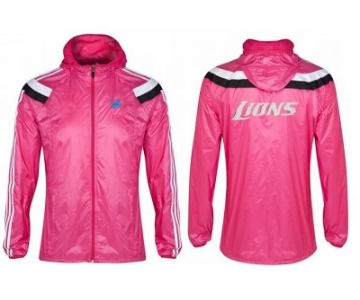 NFL Detroit Lions dust coat trench coat windbreaker 19