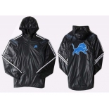 NFL Detroit Lions dust coat trench coat windbreaker 7
