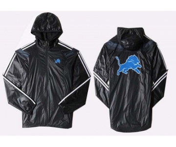 NFL Detroit Lions dust coat trench coat windbreaker 7