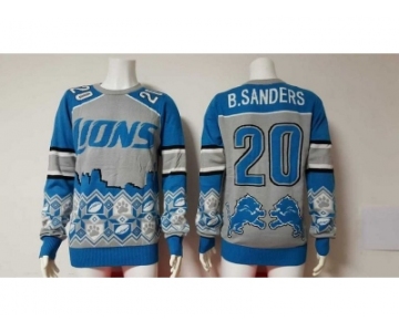 Nike Detroit Lions #20 Barry Sanders jerseys Sweater