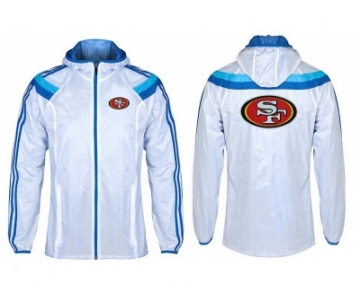 NFL San Francisco 49ers dust coat trench coat windbreaker 10