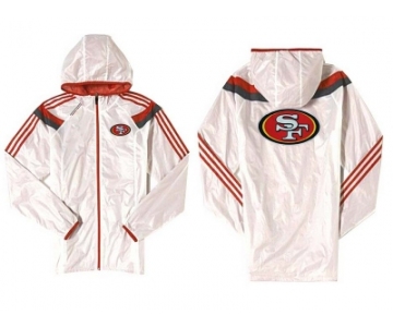 NFL San Francisco 49ers dust coat trench coat windbreaker 4