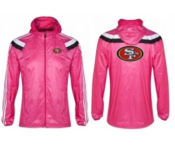 NFL San Francisco 49ers dust coat trench coat windbreaker 9