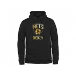 Brooklyn Nets Gold Collection Pullover Hoodie Black