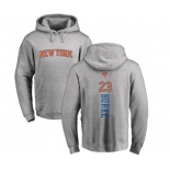 NBA Nike New York Knicks #23 Trey Burke Ash Backer Pullover Hoodie