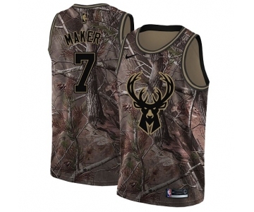 Youth Nike Milwaukee Bucks #7 Thon Maker Swingman Camo Realtree Collection NBA Jersey